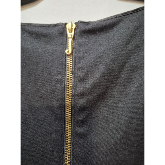 Juicy Couture Black Peplum Dress Women's Medium - Picture 4 of 5